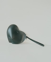 YAHKI（ヤーキ）の「YAHKI/ヤーキ SOFT W FACE ハートクラッチバッグ（クラッチバッグ）」