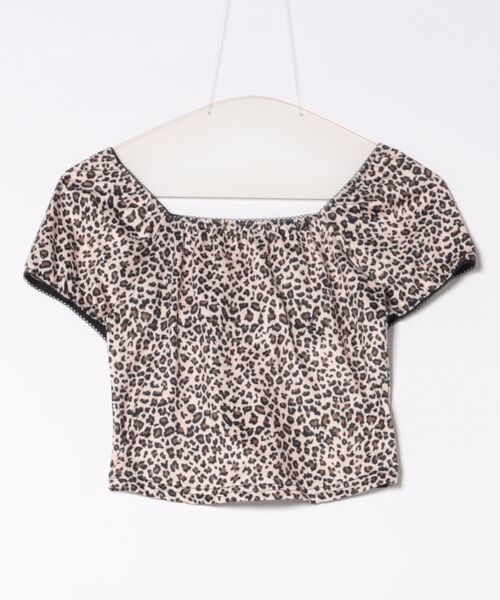 WEGO(ウィゴー)の「WEGO/レオパード柄ヘルシータイトトップス(Tシャツ/カットソー・レディース・その他1・SMALL/MEDIUM)」の9枚目の写真