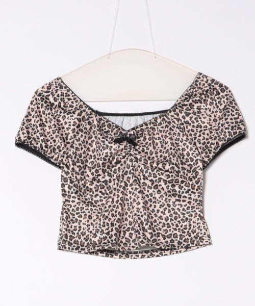 WEGO(ウィゴー)の「WEGO/レオパード柄ヘルシータイトトップス(Tシャツ/カットソー・レディース・その他1・SMALL/MEDIUM)」の10枚目の写真