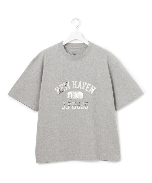 J.PRESS YORK STREET(ジェイプレスヨークストリート)の「【UNISEX】フォトプリント Tシャツ "College Logo"(Tシャツ/カットソー・メンズ・ライトグレー系/ダルブルー系/ホワイト系/ライトグリーン系・SMALL/MEDIUM/LARGE)」の8枚目の写真