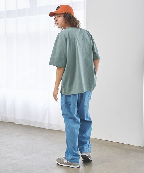 J.PRESS YORK STREET(ジェイプレスヨークストリート)の「【UNISEX】フォトプリント Tシャツ "College Logo"(Tシャツ/カットソー・メンズ・ライトグレー系/ダルブルー系/ホワイト系/ライトグリーン系・SMALL/MEDIUM/LARGE)」の12枚目の写真