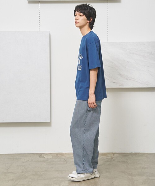 J.PRESS YORK STREET(ジェイプレスヨークストリート)の「【UNISEX】フォトプリント Tシャツ "College Logo"(Tシャツ/カットソー・メンズ・ライトグレー系/ダルブルー系/ホワイト系/ライトグリーン系・SMALL/MEDIUM/LARGE)」の15枚目の写真