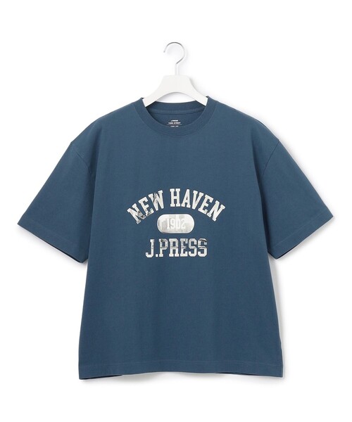 J.PRESS YORK STREET(ジェイプレスヨークストリート)の「【UNISEX】フォトプリント Tシャツ "College Logo"(Tシャツ/カットソー・メンズ・ライトグレー系/ダルブルー系/ホワイト系/ライトグリーン系・SMALL/MEDIUM/LARGE)」の17枚目の写真