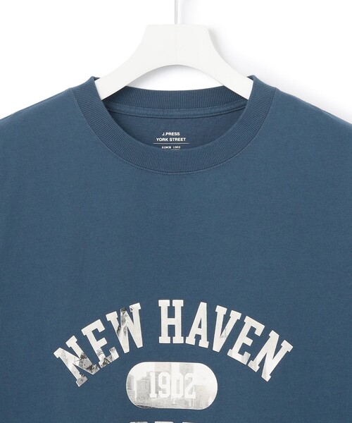 J.PRESS YORK STREET(ジェイプレスヨークストリート)の「【UNISEX】フォトプリント Tシャツ "College Logo"(Tシャツ/カットソー・メンズ・ライトグレー系/ダルブルー系/ホワイト系/ライトグリーン系・SMALL/MEDIUM/LARGE)」の18枚目の写真