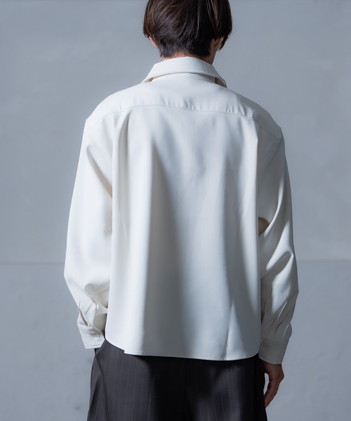 ドレープ 長袖シャツ（シャツ/ブラウス）｜improves（インプローブス