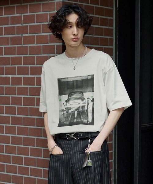クラシック ピグメント プリントTシャツ（Tシャツ/カットソー