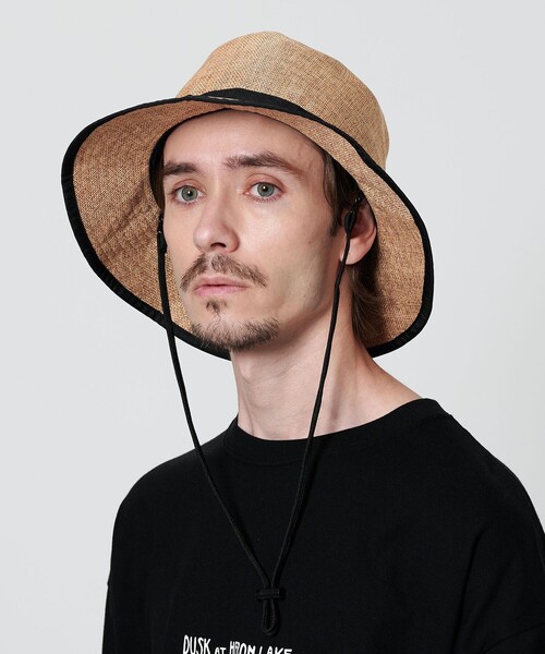 THE NORTH FACE（ザノースフェイス）の「＜THE NORTH FACE＞ ハイク ハット -軽量-（ハット・メンズ・ナチュラル/ブラック・FREE）」の2枚目の写真