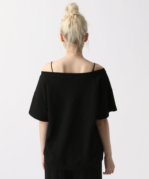 FOREVER 21（フォーエバー トゥエンティーワン）の「【2025SS】オフショルトップス＆パンツセットアップ（セットアップ・レディース・グレー/ブラック・FREE）」の14枚目の写真