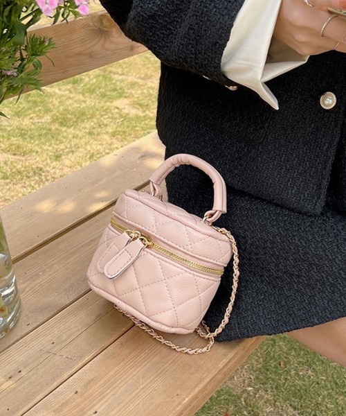 SPIGA（スピーガ）の「ｷﾙﾃｨﾝｸﾞﾊﾞﾆﾃｨﾊﾞｯｸﾞ（ショルダーバッグ・レディース・ブラック/ベージュ/ホワイト/ピンク・FREE）」の5枚目の写真