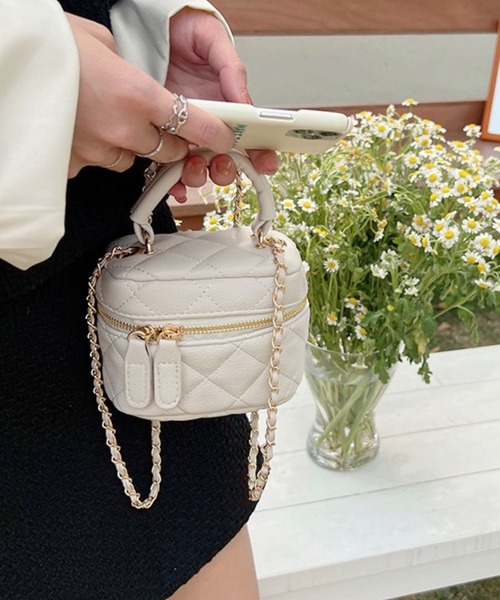 SPIGA（スピーガ）の「ｷﾙﾃｨﾝｸﾞﾊﾞﾆﾃｨﾊﾞｯｸﾞ（ショルダーバッグ・レディース・ブラック/ベージュ/ホワイト/ピンク・FREE）」の14枚目の写真