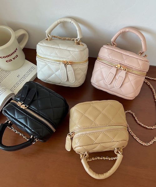 SPIGA（スピーガ）の「ｷﾙﾃｨﾝｸﾞﾊﾞﾆﾃｨﾊﾞｯｸﾞ（ショルダーバッグ・レディース・ブラック/ベージュ/ホワイト/ピンク・FREE）」の13枚目の写真