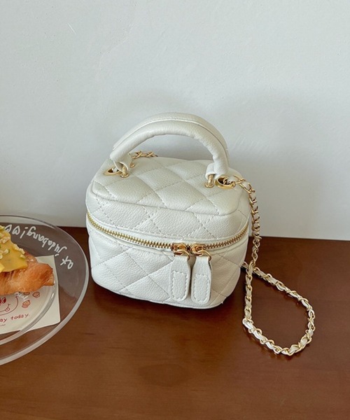 SPIGA（スピーガ）の「ｷﾙﾃｨﾝｸﾞﾊﾞﾆﾃｨﾊﾞｯｸﾞ（ショルダーバッグ・レディース・ブラック/ベージュ/ホワイト/ピンク・FREE）」の11枚目の写真