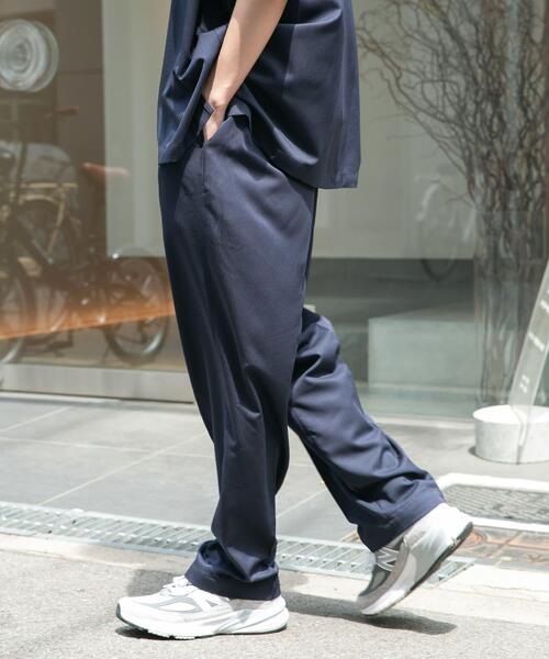 FORK&SPOON（フォークアンドスプーン）の「FORK&SPOON　COOL FIBERイージーパンツ（その他パンツ・メンズ・ネイビー/ブラウン・4/5）」の19枚目の写真