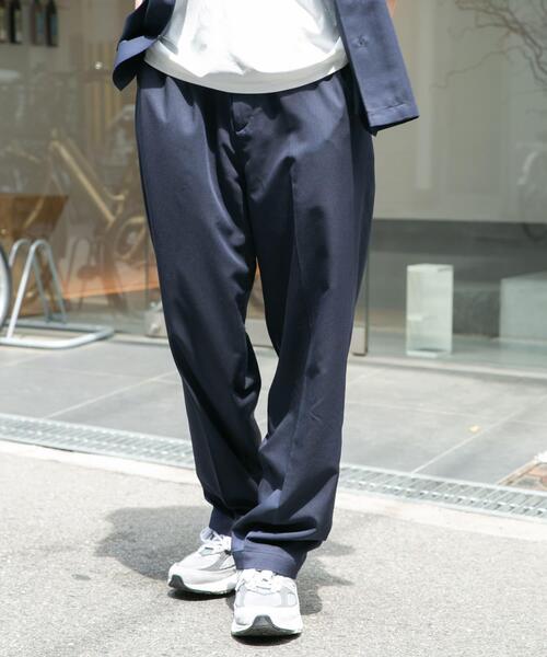 FORK&SPOON（フォークアンドスプーン）の「FORK&SPOON　COOL FIBERイージーパンツ（その他パンツ・メンズ・ネイビー/ブラウン・4/5）」の18枚目の写真