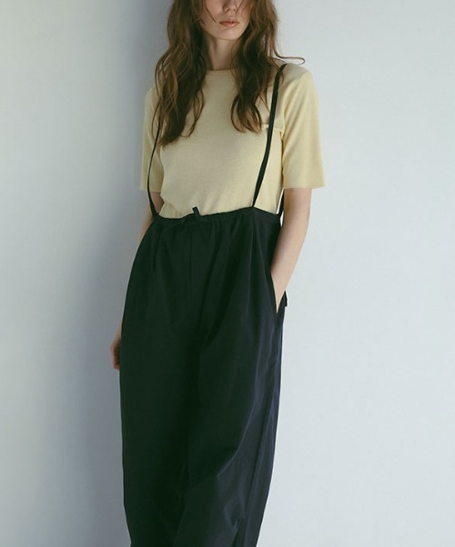 デザインストラップボリュームサスパンツ（その他パンツ）｜ETRE