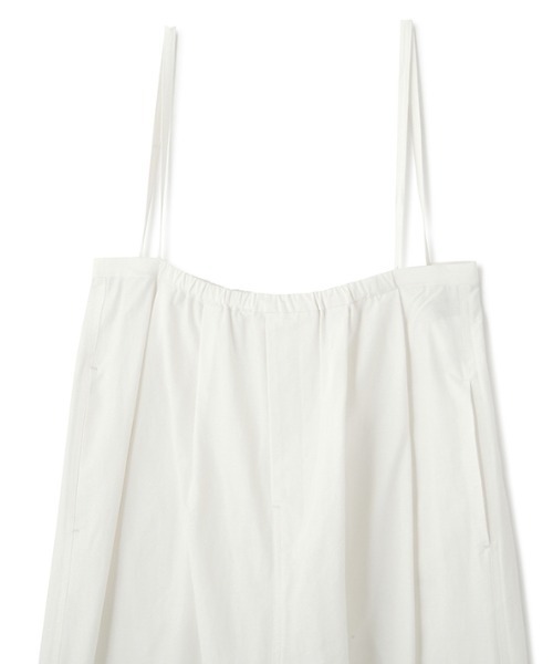 【ETRE】デザインストラップボリュームサスパンツ デザインストラップボリュームサスパンツ(S WHITE): ボトムス
