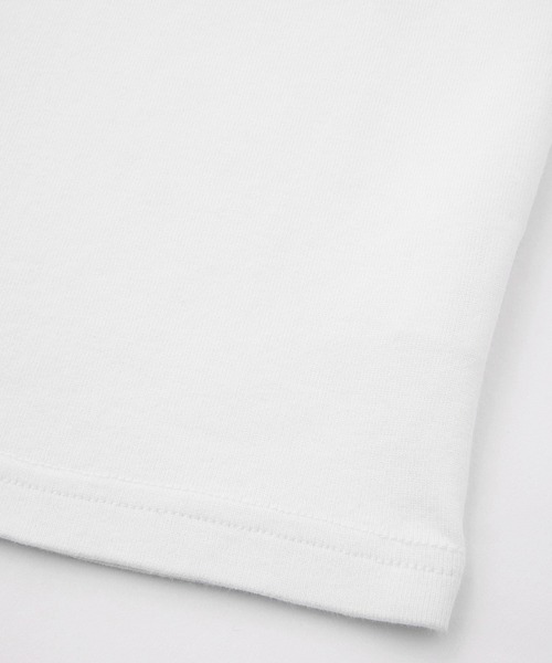 X-girl(エックスガール)の「STUFFED BEAR L/S BABY TEE(Tシャツ/カットソー・レディース・ブラック/ホワイト・S/M)」の7枚目の写真