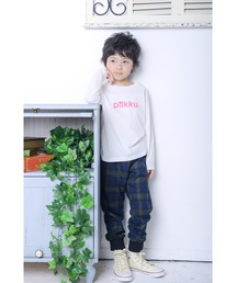 pilkku（ピルック）の「長袖ロゴTee（Tシャツ/カットソー）」