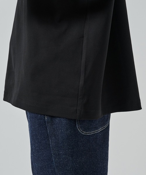 STUDIOUS（ステュディオス）の「【STUDIOUS】HIGH TWIST RELAX FIT TEE（Tシャツ/カットソー・メンズ・ホワイト/ブラック・1/2）」の13枚目の写真