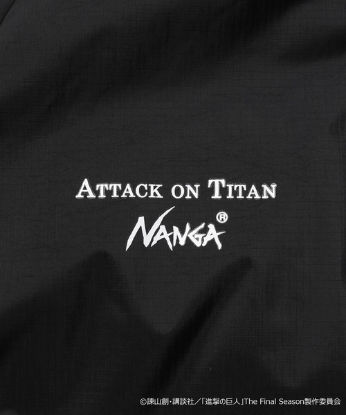 NANGA(ナンガ)の「進撃の巨人 × NANGA AURORA DOWN JACKET(LEVI)(ダウンジャケット/コート・メンズ・ブラック/カーキ・S/M/L/XL)」の10枚目の写真