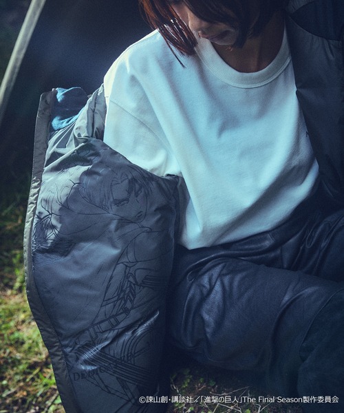 NANGA(ナンガ)の「進撃の巨人 × NANGA AURORA DOWN JACKET(LEVI)(ダウンジャケット/コート・メンズ・ブラック/カーキ・S/M/L/XL)」の5枚目の写真