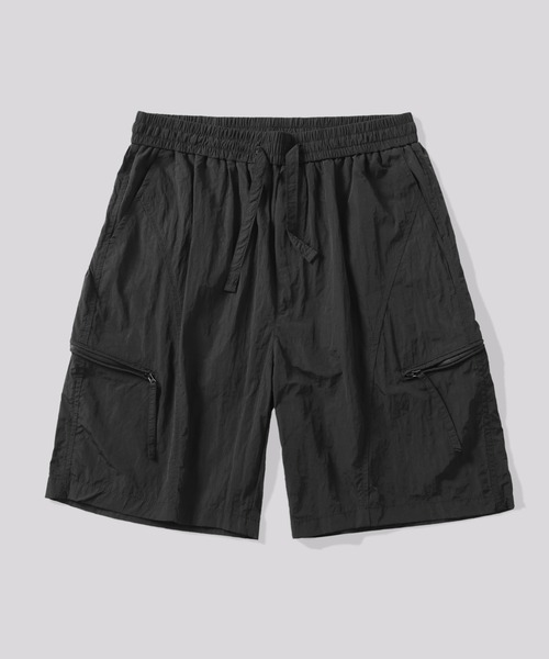 TOBEE(トゥビー)の「【TOBEE】ワイドカーゴハーフパンツ ショートパンツ ナイロンショーツ(カーゴパンツ・メンズ・ブラック/パープル/ブラウン・MEDIUM/X-LARGE/LARGE)」の21枚目の写真