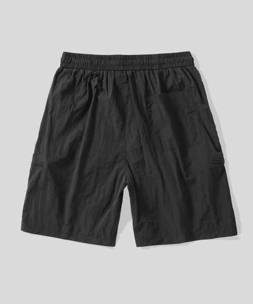 TOBEE(トゥビー)の「【TOBEE】ワイドカーゴハーフパンツ ショートパンツ ナイロンショーツ(カーゴパンツ・メンズ・ブラック/パープル/ブラウン・MEDIUM/X-LARGE/LARGE)」の22枚目の写真