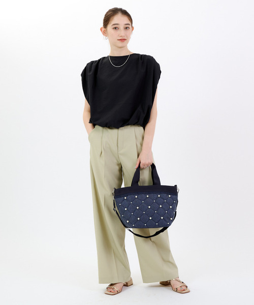 BUCKET TOTE W PEARLS2 トワイライトパール（ショルダーバッグ