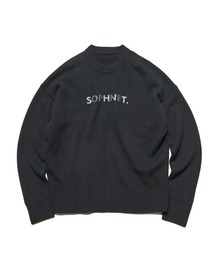 SOPHNET. | LOGO PATCH KNIT(ニット/セーター)