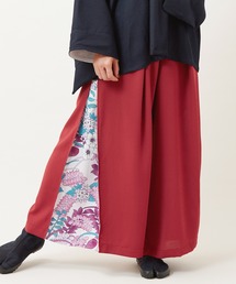 カヤ | 【カヤ】そよ風 八掛ワイドパンツ(その他パンツ)