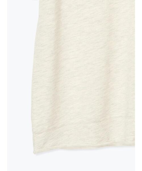 Lugnoncure（ルノンキュール）の「カレッジ風ロゴプリントミニ裏毛トップス（Tシャツ/カットソー・レディース・オフホワイト/ブルー/チャコールグレー・F）」の20枚目の写真