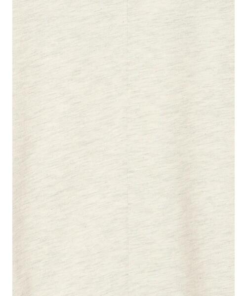 Lugnoncure（ルノンキュール）の「カレッジ風ロゴプリントミニ裏毛トップス（Tシャツ/カットソー・レディース・オフホワイト/ブルー/チャコールグレー・F）」の22枚目の写真