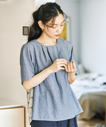 and myera マーガレット刺しゅうトップス