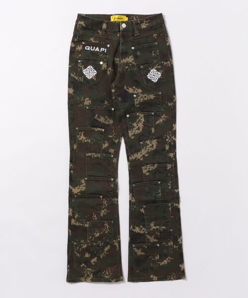 L.H.P(エルエイチピー)の「GUAPI/グアピ/Camo Pockets Flared Denim(デニムパンツ・メンズ・その他2・32/34/28)」の9枚目の写真
