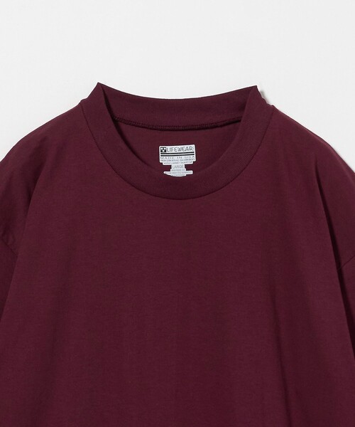 Steven Alan（スティーブンアラン）の「＜LIFEWEAR＞ 5.5oz SSL TEE/Tシャツ（Tシャツ/カットソー・メンズ・ワイン/ダークグリーン/パープル・L/XL）」の9枚目の写真
