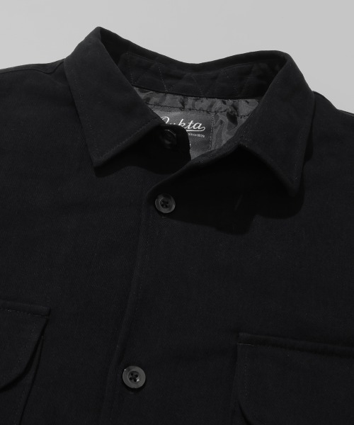 Bukta(バクタ)の「中綿CPOジャケット(その他アウター・メンズ・ブラック/ブラウン・X-LARGE/LARGE/MEDIUM)」の6枚目の写真