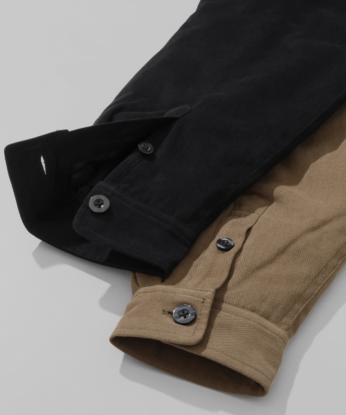 Bukta(バクタ)の「中綿CPOジャケット(その他アウター・メンズ・ブラック/ブラウン・X-LARGE/LARGE/MEDIUM)」の11枚目の写真