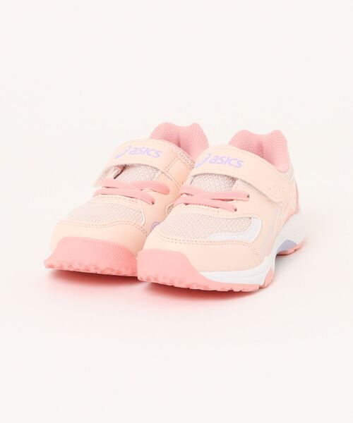 ASICS(アシックス)の「ASICS アシックス 16-20 LAZERBEAM KG-MG 16-20 レーザービーム KG-MG 1154A213-700 S.PNK/PNK(スニーカー・キッズ・ピンク・20/19.5/19/18.5/18/17.5/17/16.5/16)」の1枚目の写真