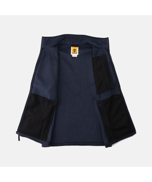 Timberland（ティンバーランド）の「フルジップ フリース ジャケット メンズ（その他アウター・メンズ・ダークブルー・LARGE/MEDIUM/SMALL/X-LARGE/XX-LARGE）」の3枚目の写真
