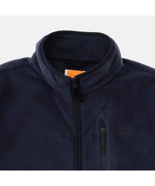 Timberland（ティンバーランド）の「フルジップ フリース ジャケット メンズ（その他アウター・メンズ・ダークブルー・LARGE/MEDIUM/SMALL/X-LARGE/XX-LARGE）」の4枚目の写真