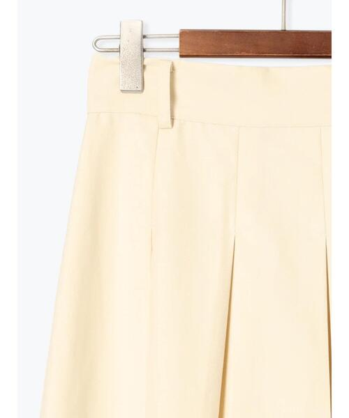 Te chichi TERRASSE（テチチテラス）の「ボックスプリーツミディスカート（スカート・レディース・ブラック/オフホワイト/グレー・F）」の12枚目の写真