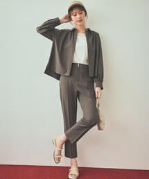 ANY SIS（エニィスィス）の「ウーステッドエステル テーパード パンツ（その他パンツ）」