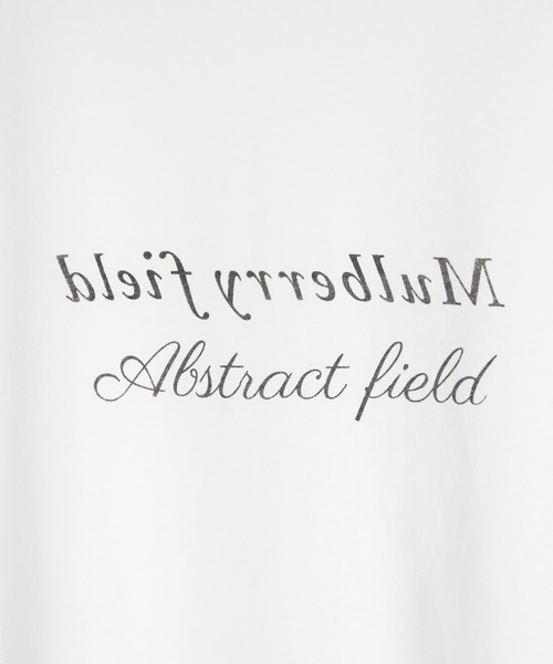 COSMIC WONDER（コズミックワンダー）の「“Mulberry field” T-shirt（Tシャツ/カットソー・レディース・ホワイト×グレー・M）」の4枚目の写真