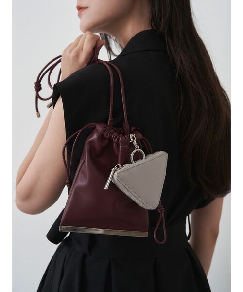 ELENDEEK(エレンディーク)の「マルチショルダーバッグ(ショルダーバッグ・レディース・ブラウン/シルバー/ボルドー/オフホワイト/ブラック・FREE)」の4枚目の写真