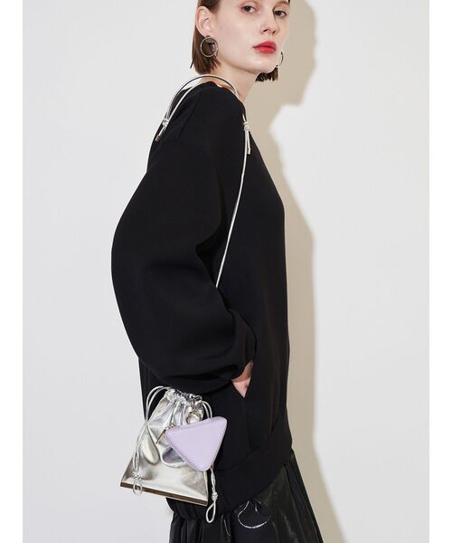 ELENDEEK(エレンディーク)の「マルチショルダーバッグ(ショルダーバッグ・レディース・ブラウン/シルバー/ボルドー/オフホワイト/ブラック・FREE)」の8枚目の写真