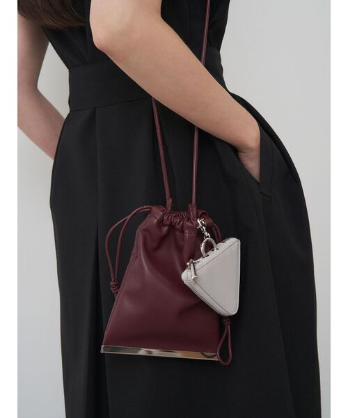 ELENDEEK(エレンディーク)の「マルチショルダーバッグ(ショルダーバッグ・レディース・ブラウン/シルバー/ボルドー/オフホワイト/ブラック・FREE)」の12枚目の写真