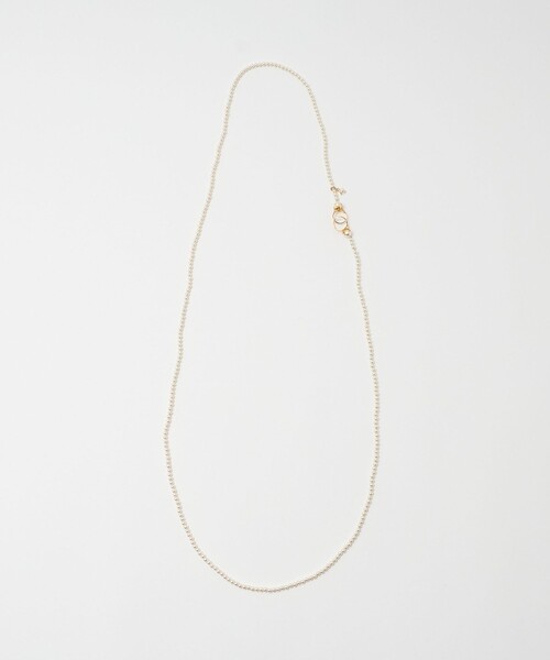 MAYU マユ　23mm gold circle necklace　ネックレス MAYU（マユ）の「＜MAYU（マユ）＞ボール チェーン ネックレス