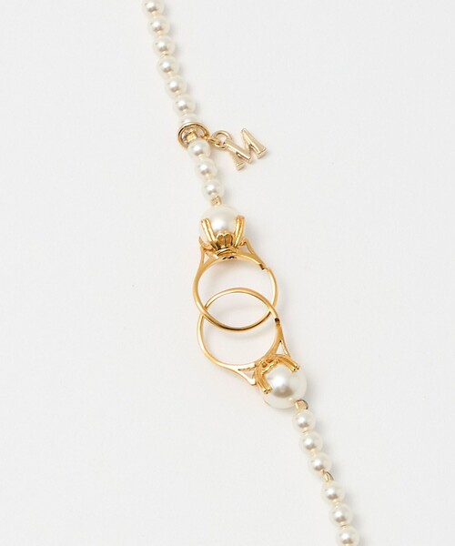 MAYU（マユ）の「＜MAYU＞F/PRL ネックレス（ネックレス・レディース・ゴールド・FREE）」の3枚目の写真