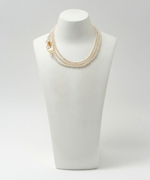 MAYU（マユ）の「＜MAYU＞F/PRL ネックレス（ネックレス・レディース・ゴールド・FREE）」の8枚目の写真