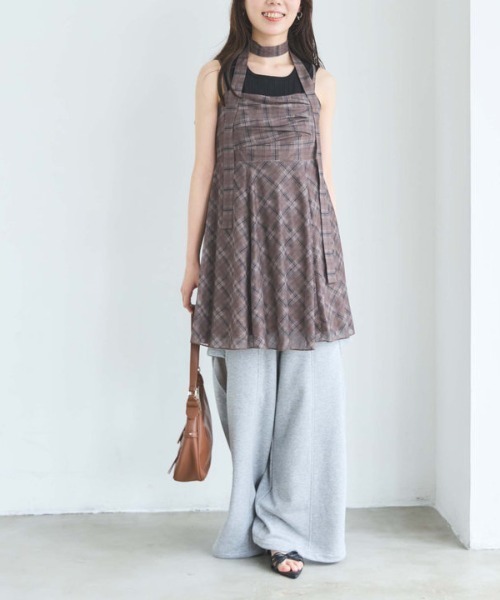 archives（アルシーヴ）の「カットアウト裏毛パンツ（その他パンツ・レディース・オートミール/グレー・MEDIUM）」の21枚目の写真